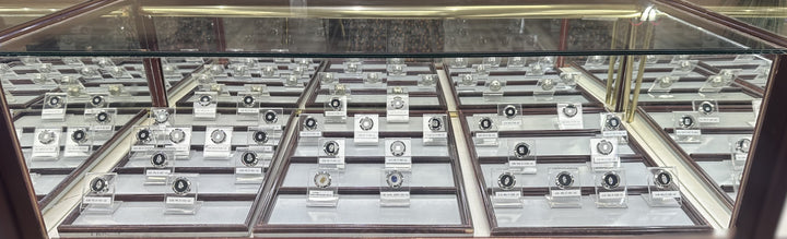 We have a large selection of natural and lab-grown diamonds!