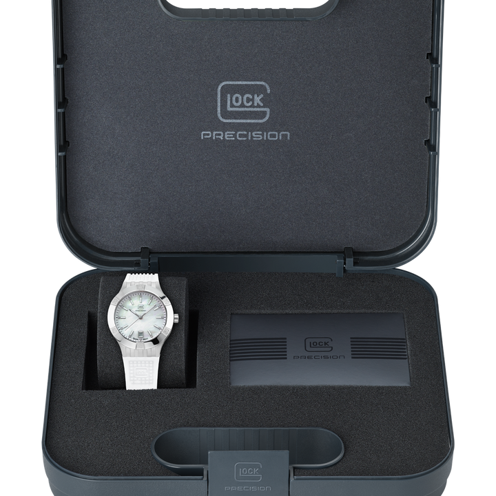 GLOCK GW-32-1-20 36mm Stainless Steel with Silicone Strap Lady's Watch