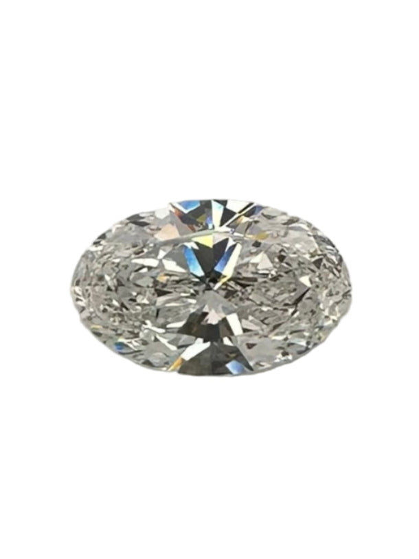 Loose IGI Graded 5.02ct Oval Brilliant Lab-Grown Diamond, F Color, VS1 Clarity