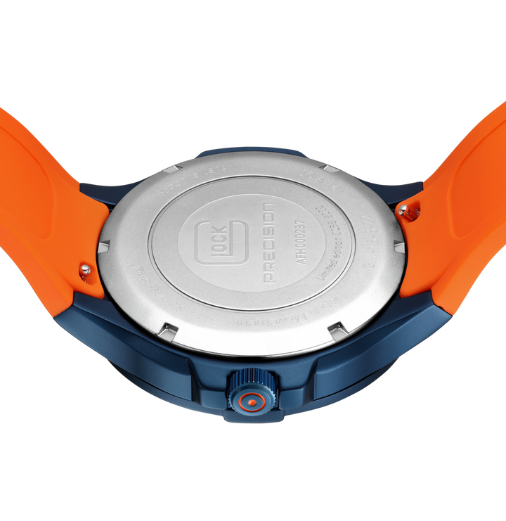 GLOCK GW-15-8-22 43mm Limited Edition Stainless Steel Quartz Watch with Interchangeable Straps