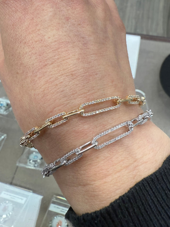 We have matching bracelets!