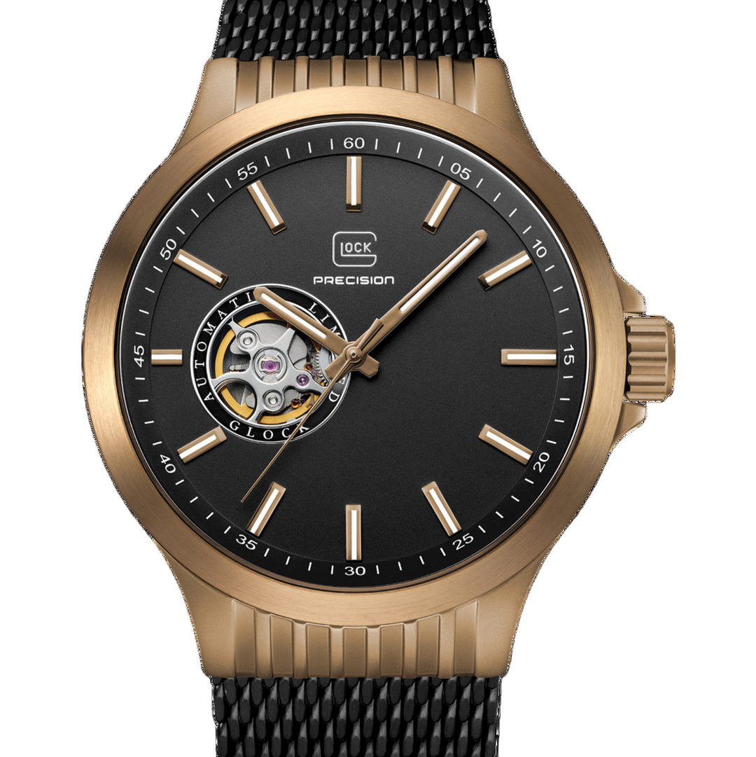 GLOCK GW-13-3-24 44mm Stainless Steel Automatic Watch