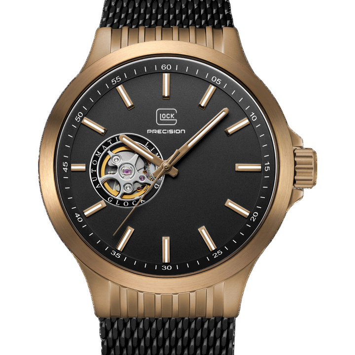 GLOCK GW-13-3-24 44mm Stainless Steel Automatic Watch