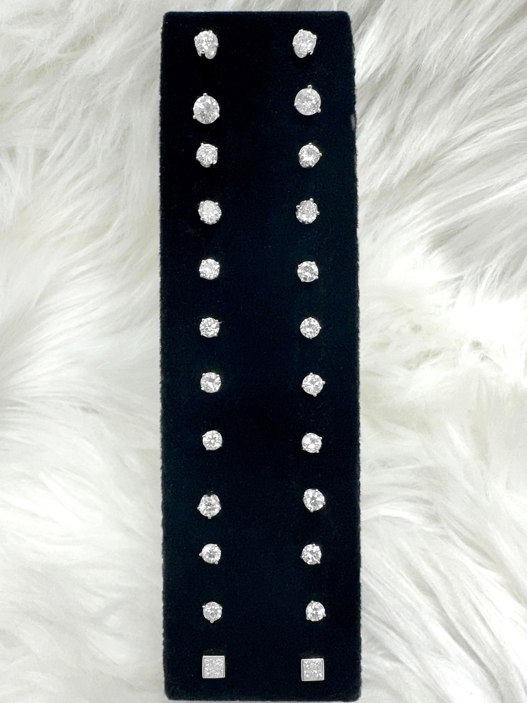 We have a large selection of natural and lab-grown studs to choose from!