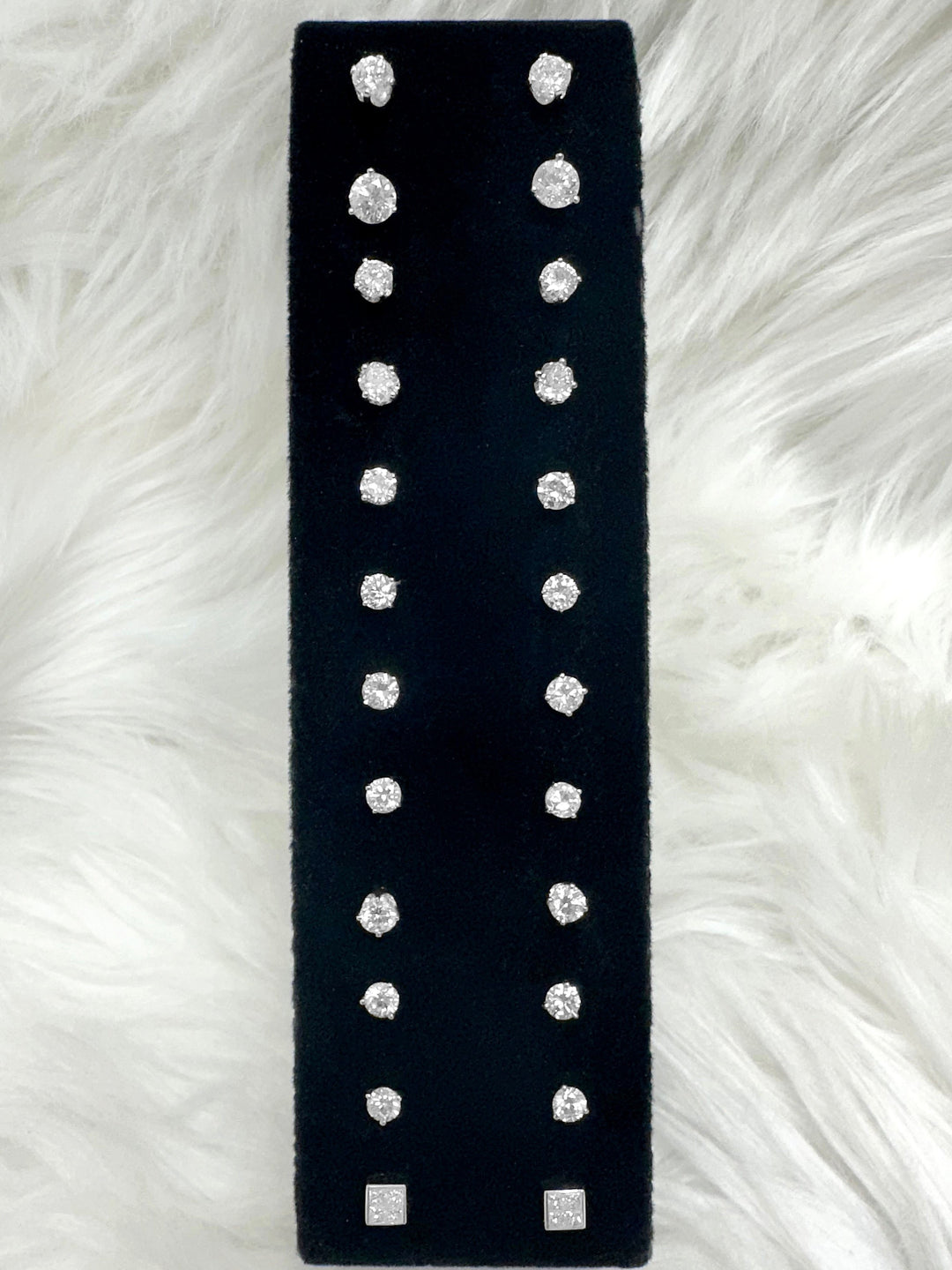 We have a large selection of diamond studs to choose from.