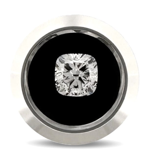 Loose IGI Graded 5.05ct Square Cushion Cut Lab-Grown Diamond, F Color, VS2 Clarity