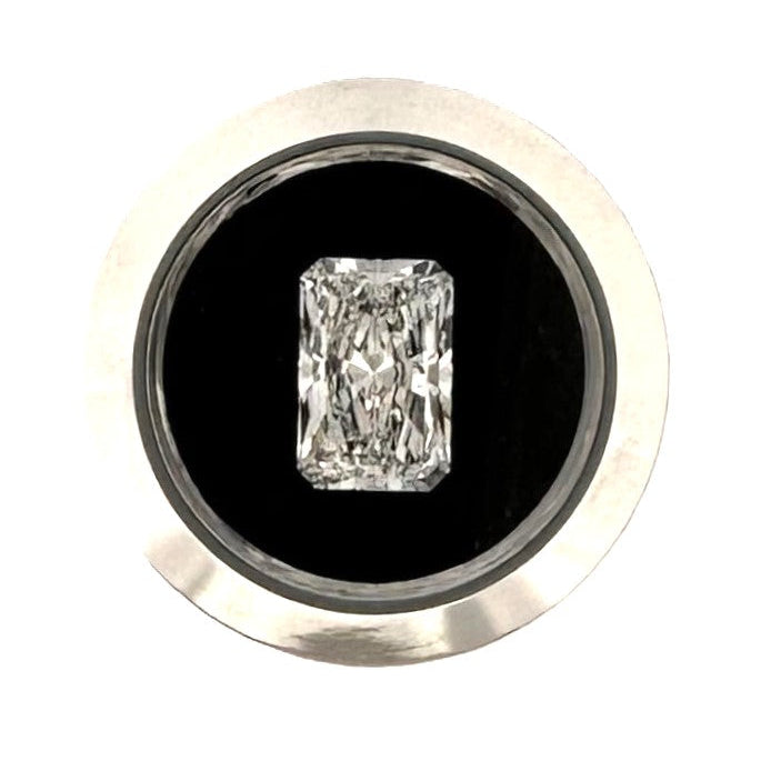 Loose IGI Graded 5.06ct Radiant Cut Lab-Grown Diamond, F Color, VVS2 Clarity