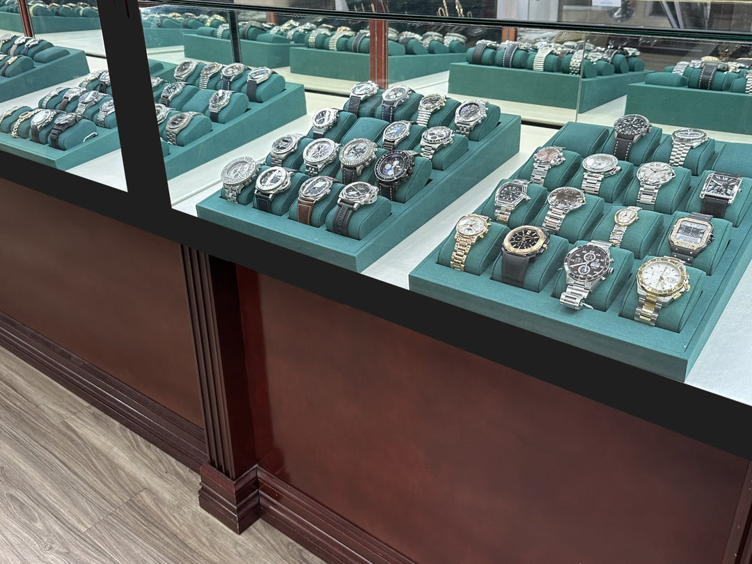 We always have a large selection of luxury watches to choose from!