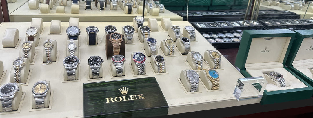 Here is our Rolex case.