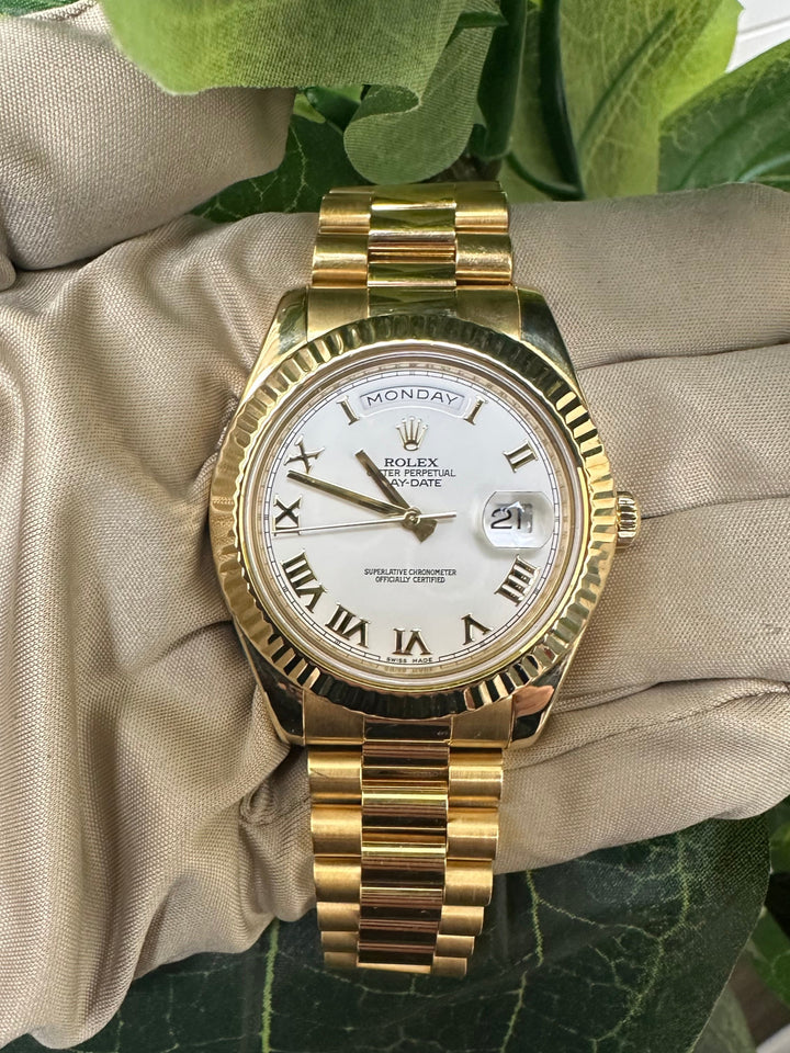 2012 Rolex Day-Date 41mm "President" 18k Yellow Gold Watch
