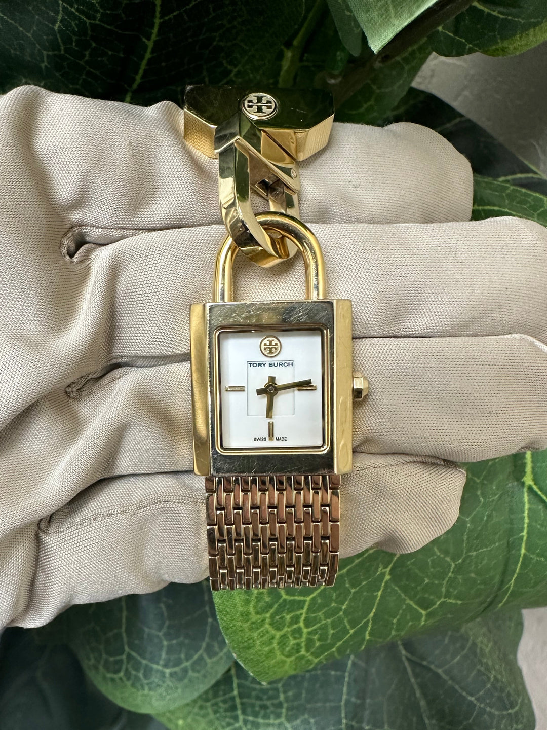 Tory Burch Surrey Quartz Bracelet Watch in Gold-tone Stainless Steel