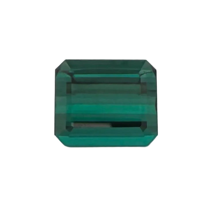 33.89ct Emerald Cut Indicolite Tourmaline Loose Gemstone