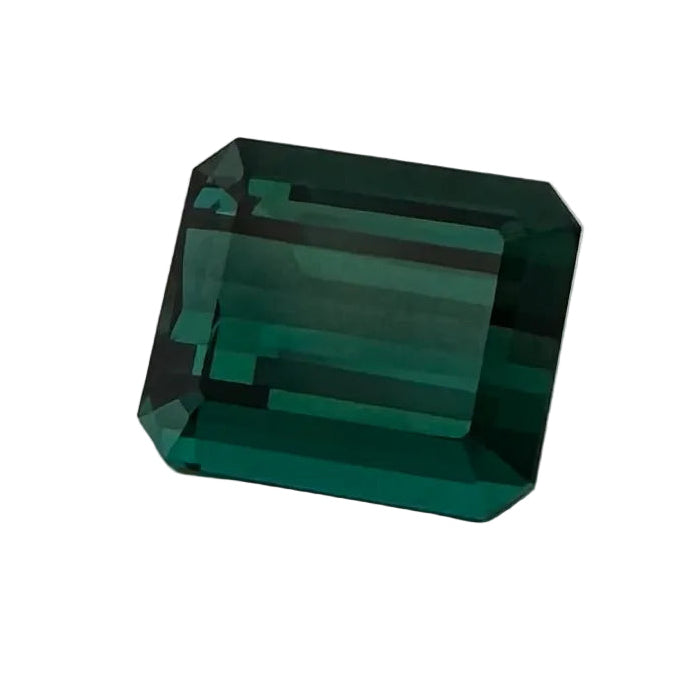 33.89ct Emerald Cut Indicolite Tourmaline Loose Gemstone