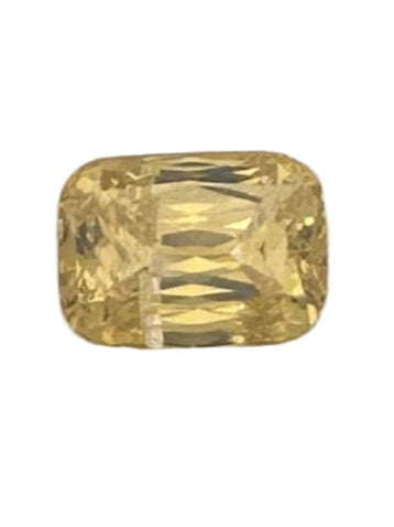 Loose 6.43ct Cushion Cut Fancy Deep Yellow Diamond, GIA Graded