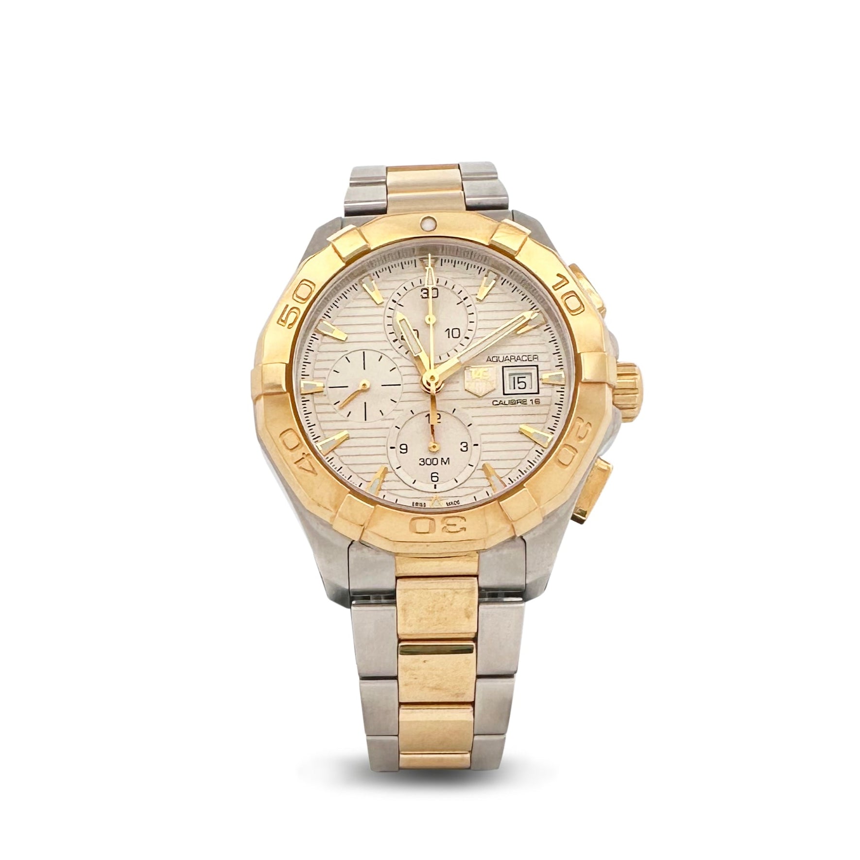 TAG Heuer Aquaracer CAY2121 Two-tone Stainless Steel Watch