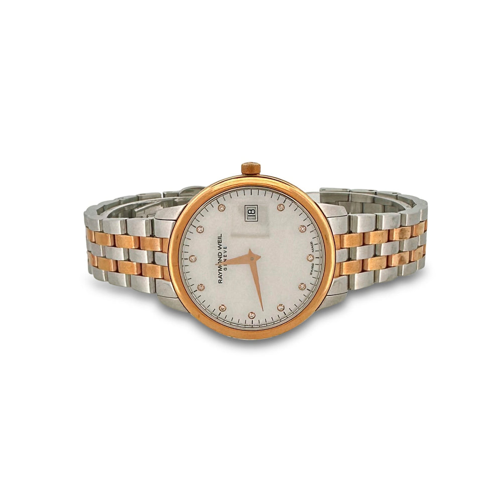 Raymond Weil Toccata Lady's Two-tone Diamond & Stainless Steel Watch