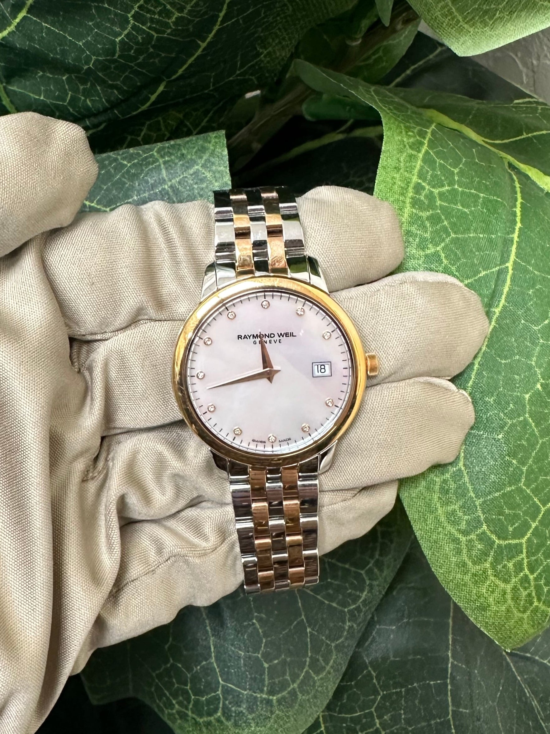 wei　　ミナト Raymond Weil Toccata Lady's Two-tone Diamond & Stainless