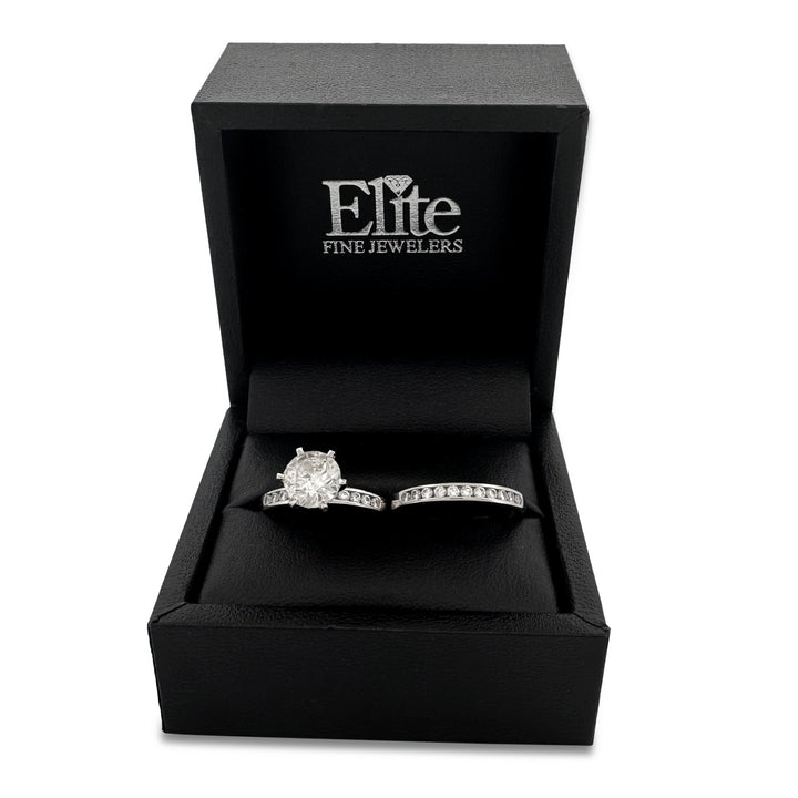 2.30ctw Round Brilliant Diamond Wedding Set in Platinum