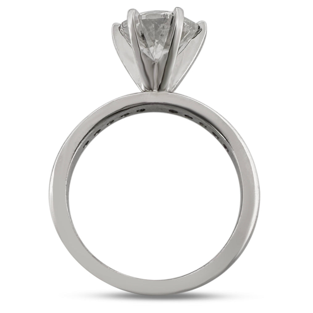 2.30ctw Round Brilliant Diamond Wedding Set in Platinum
