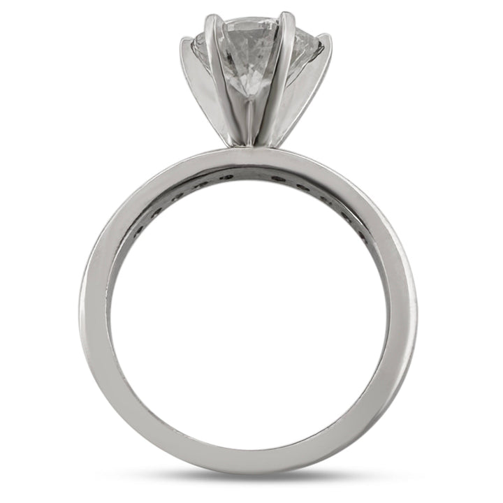 2.30ctw Round Brilliant Diamond Wedding Set in Platinum