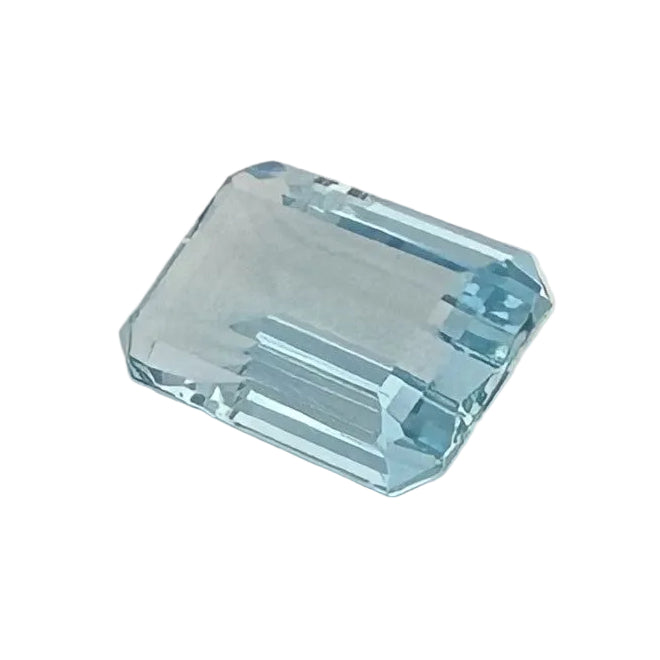 39.37ct Emerald Cut Aquamarine Loose Gemstone
