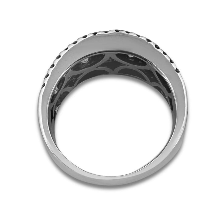 2ctw Round Brilliant Natural Diamond Band in 14k White Gold