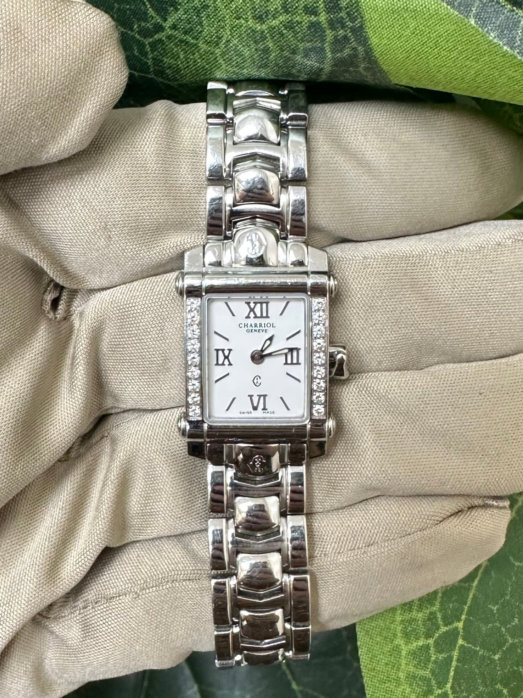 Charriol Colvmbvs Lady's Stainless Steel Quartz Watch with
