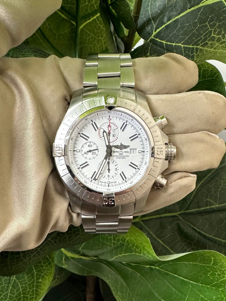 Breitling Super Avenger 48mm Chronograph 2020 Rubber Strap Watch