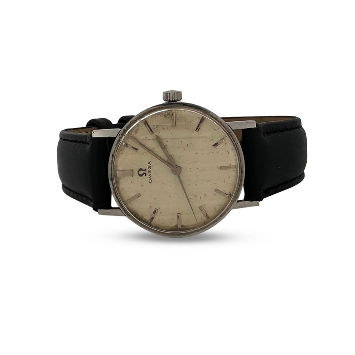 Vintage Omega Manual Stainless Steel Strap Watch