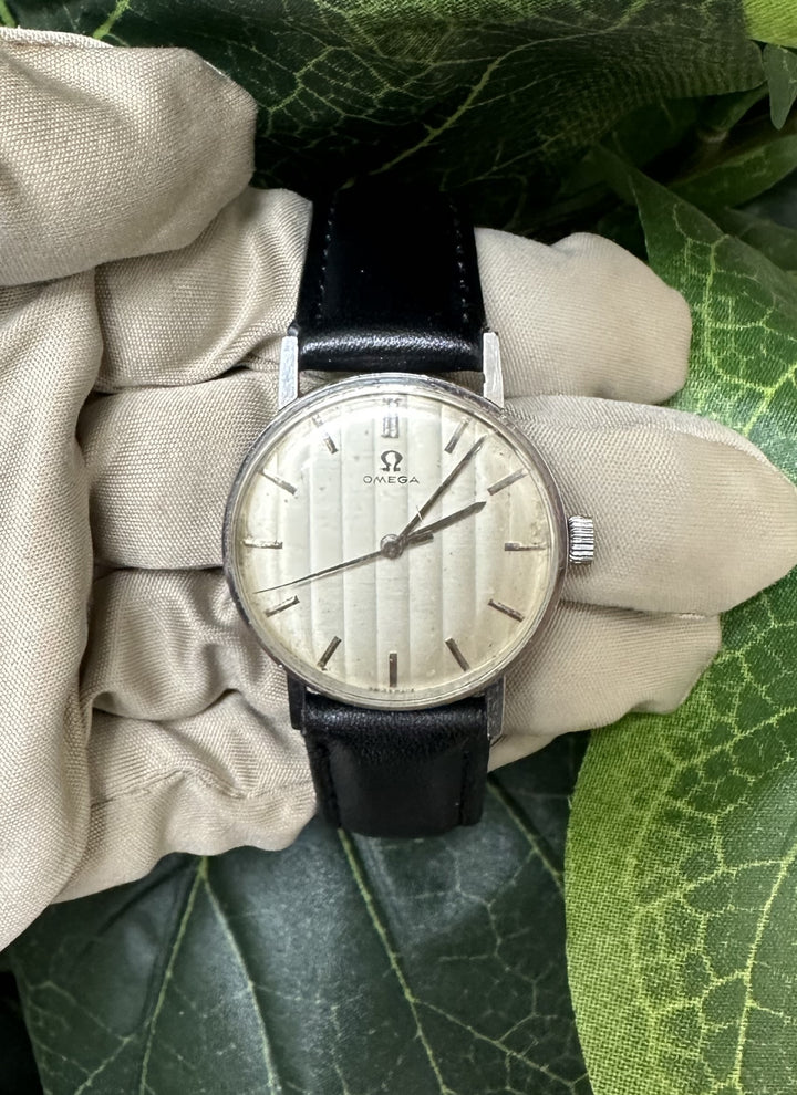 Vintage Omega Manual Stainless Steel Strap Watch
