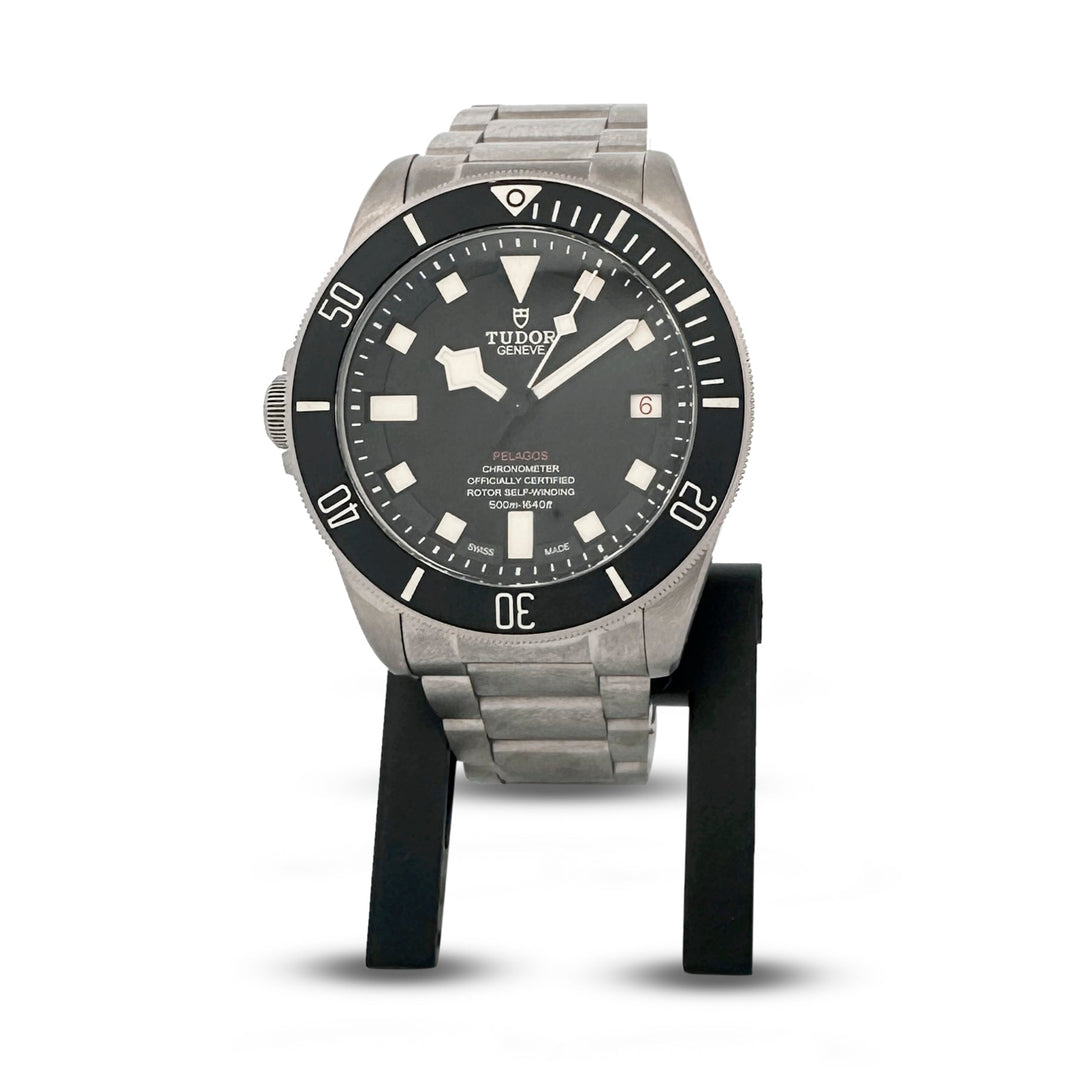 2023 Tudor Pelagos Left Handed Titanium 42mm Bracelet Watch with
