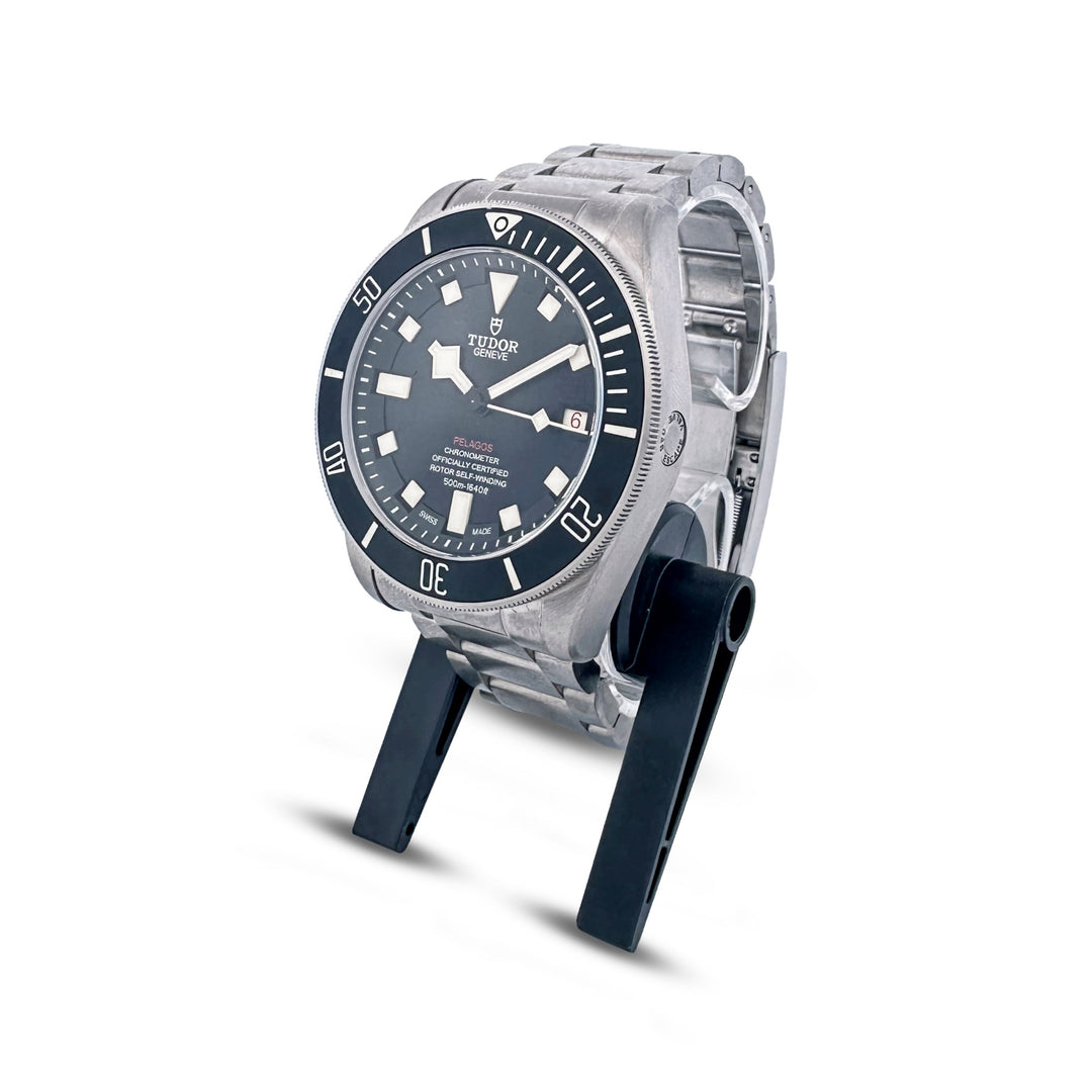 2023 Tudor Pelagos Left Handed Titanium 42mm Bracelet Watch with