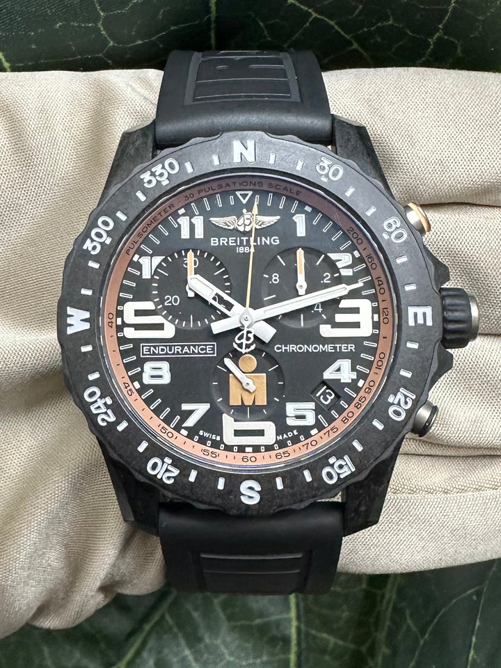 2023 Breitling Endurance Ironman Pro 44mm Rubber Strap Watch