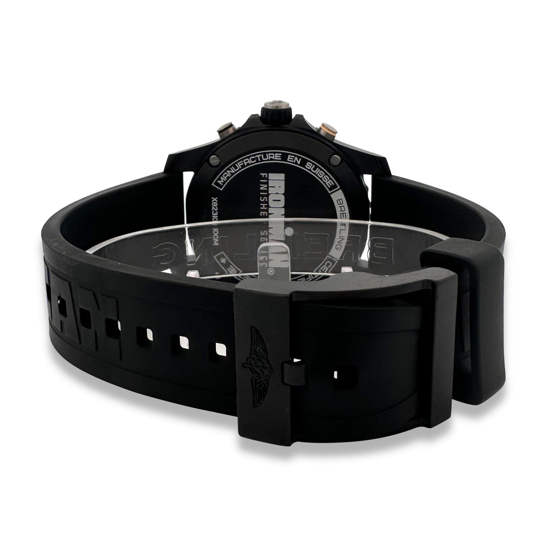 2023 Breitling Endurance Ironman Pro 44mm Rubber Strap Watch
