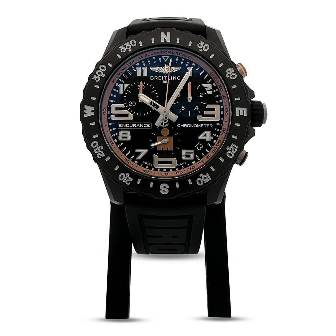 2023 Breitling Endurance Ironman Pro 44mm Rubber Strap Watch