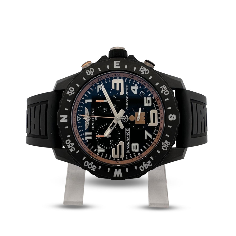 2023 Breitling Endurance Ironman Pro 44mm Rubber Strap Watch