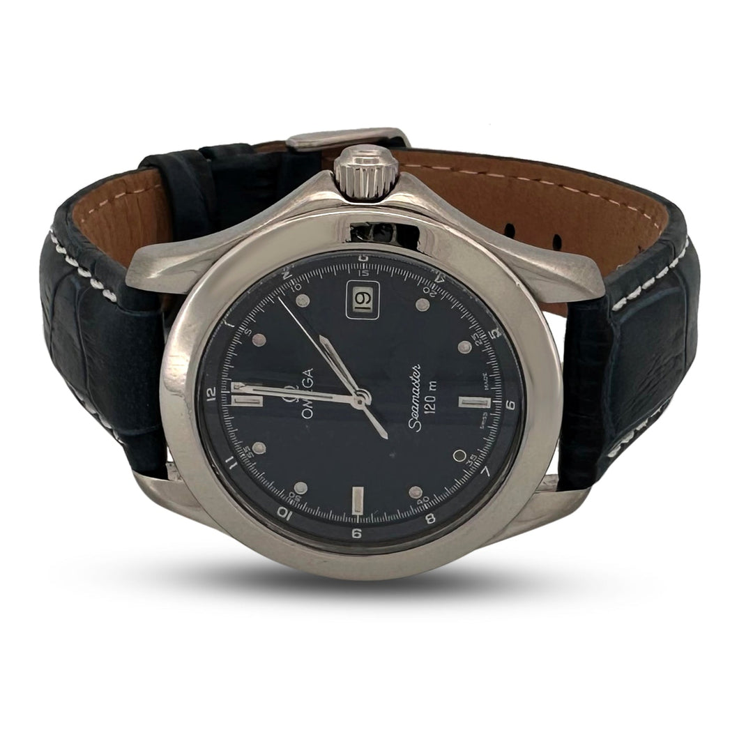 Omega Seamaster 120m 36mm Stainless Steel Quartz Strap Watch