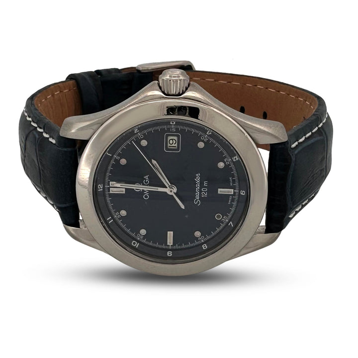 Omega Seamaster 120m 36mm Stainless Steel Quartz Strap Watch