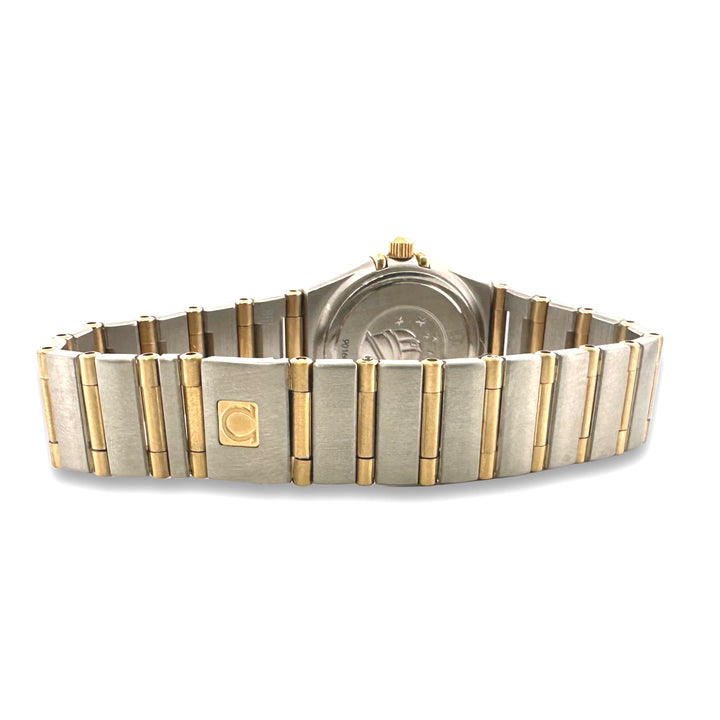Omega Constellation Mother of Pearl Dial with Diamond Markers Lady's Two-tone Stainless Steel & 18k Yellow Gold Watch