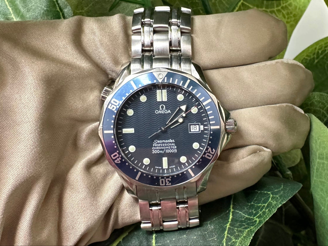 Omega Seamaster 300M 41mm Stainless Steel Bracelet Watch with Box & Papers