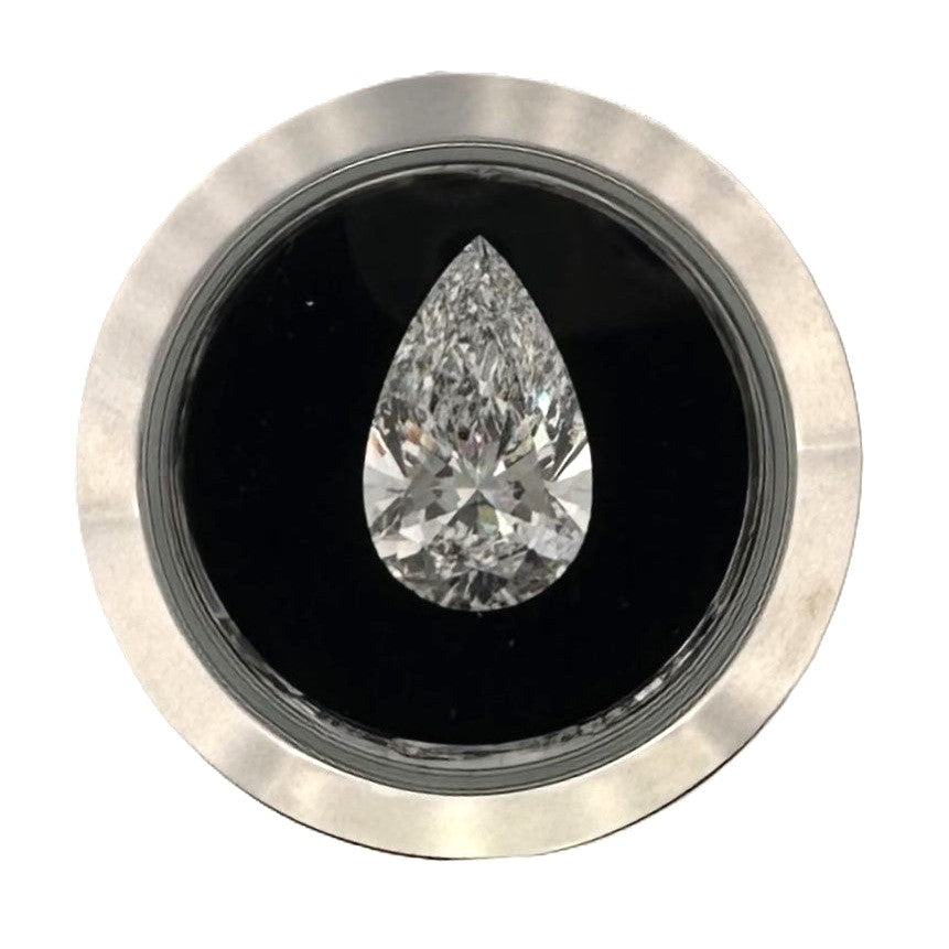 Loose IGI Graded 5.09ct Pear Lab-Grown Diamond, F Color, VVS2 Clarity
