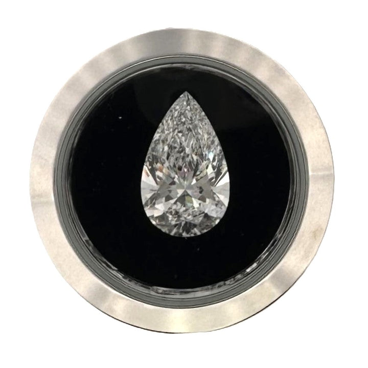 Loose IGI Graded 5.09ct Pear Lab-Grown Diamond, F Color, VVS2 Clarity