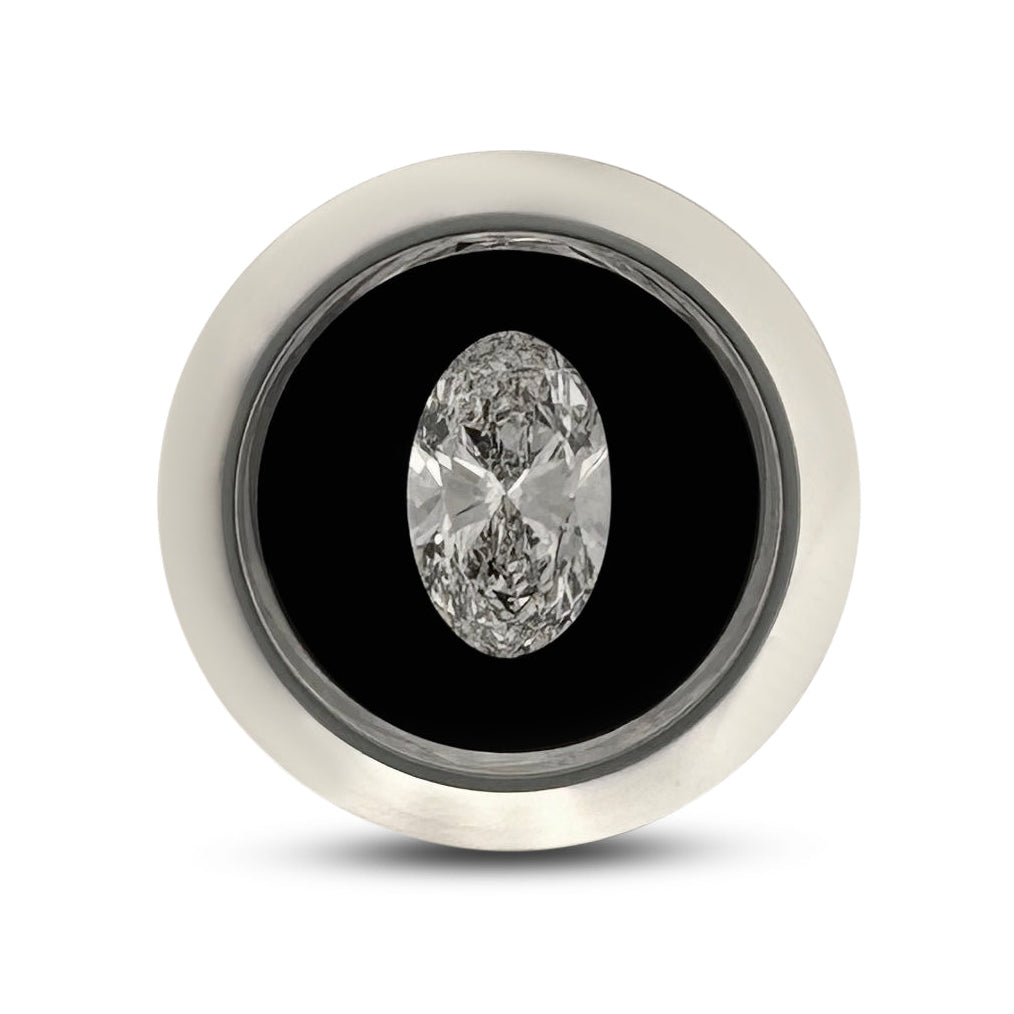 Loose IGI Graded 5.02ct Oval Brilliant Lab-Grown Diamond, F Color, VS1 Clarity