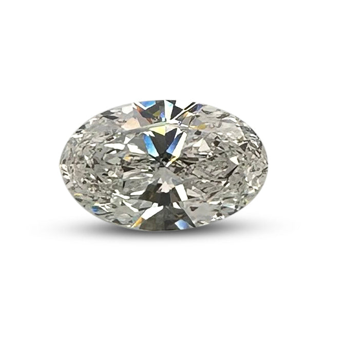 Loose IGI Graded 5.02ct Oval Brilliant Lab-Grown Diamond, F Color, VS1 Clarity