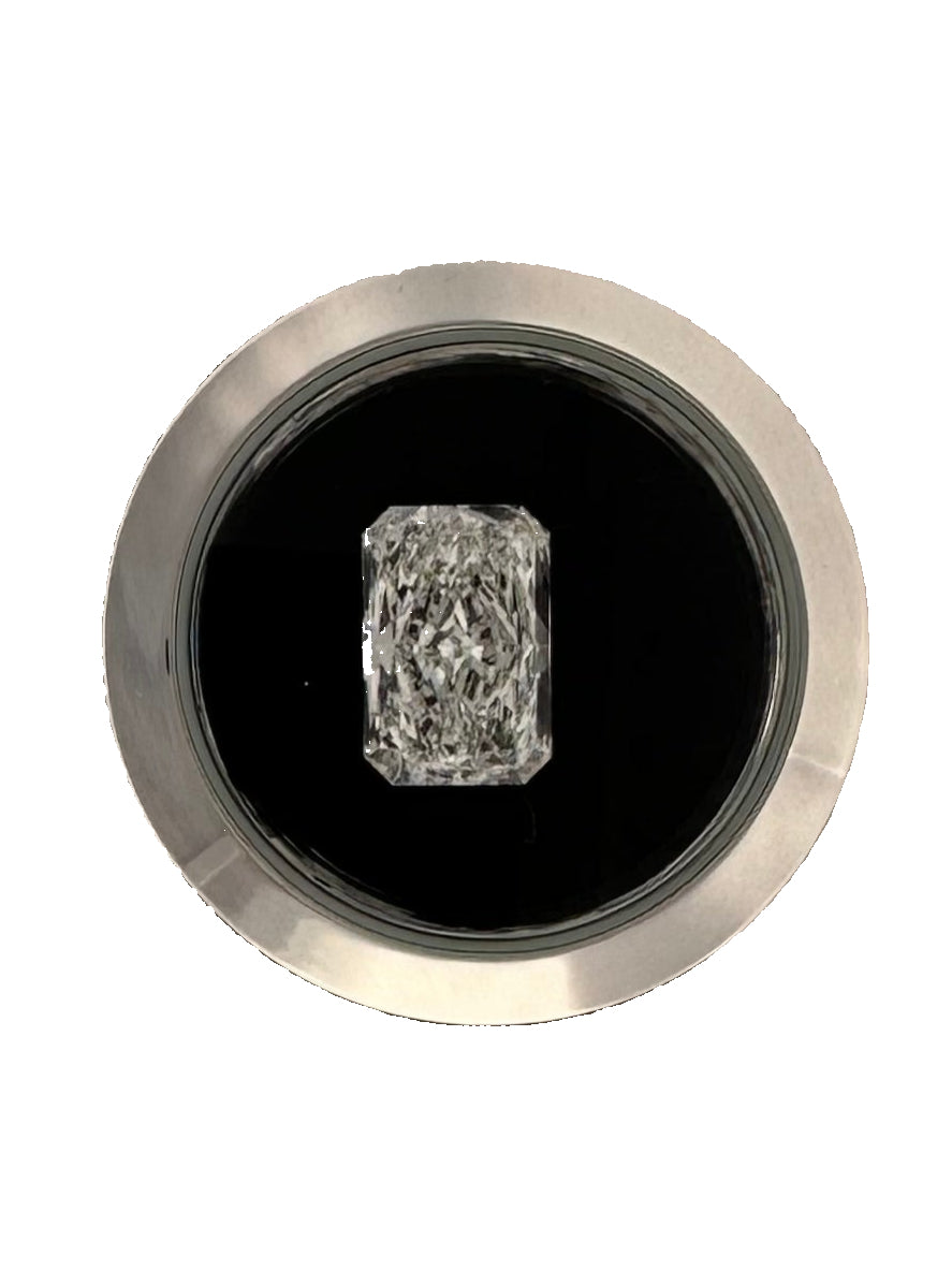 Loose IGI Graded 3.89ct Radiant Cut Lab-Grown Diamond, E Color,  VVS2 Clarity