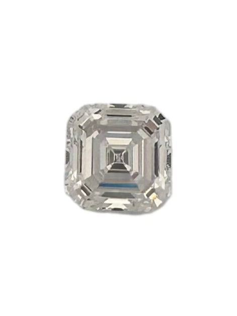Loose IGI Graded 3.12ct Asscher Cut Lab-Grown Diamond, F Color, VS1 Clarity