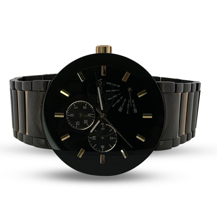 Bulova Futuro 98C124 45mm Two-Tone Stainless Steel Bracelet Watch with Box