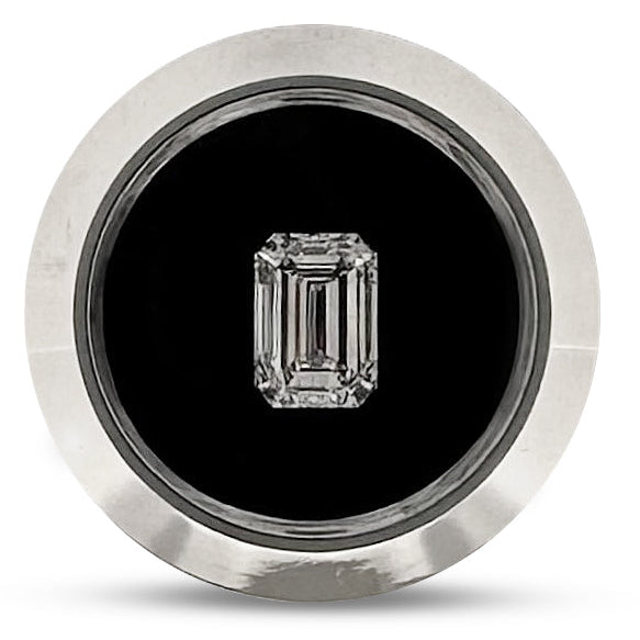 Loose IGI Graded 3.06ct Emerald Cut Lab-Grown Diamond, E Color, VVS2 Clarity