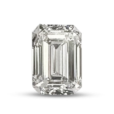 Loose IGI Graded 3.06ct Emerald Cut Lab-Grown Diamond, E Color, VVS2 Clarity