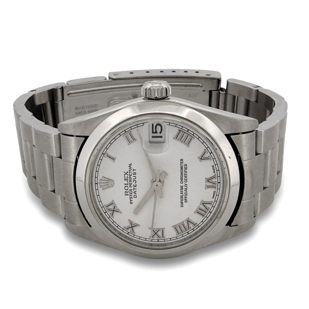 2003 Rolex Datejust 31mm Stainless Steel Oyster Bracelet Watch